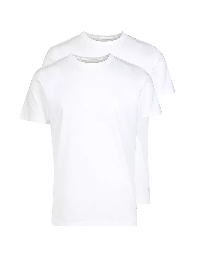 TOM TAILOR | T-Shirt 2-er Pkg. | weiss