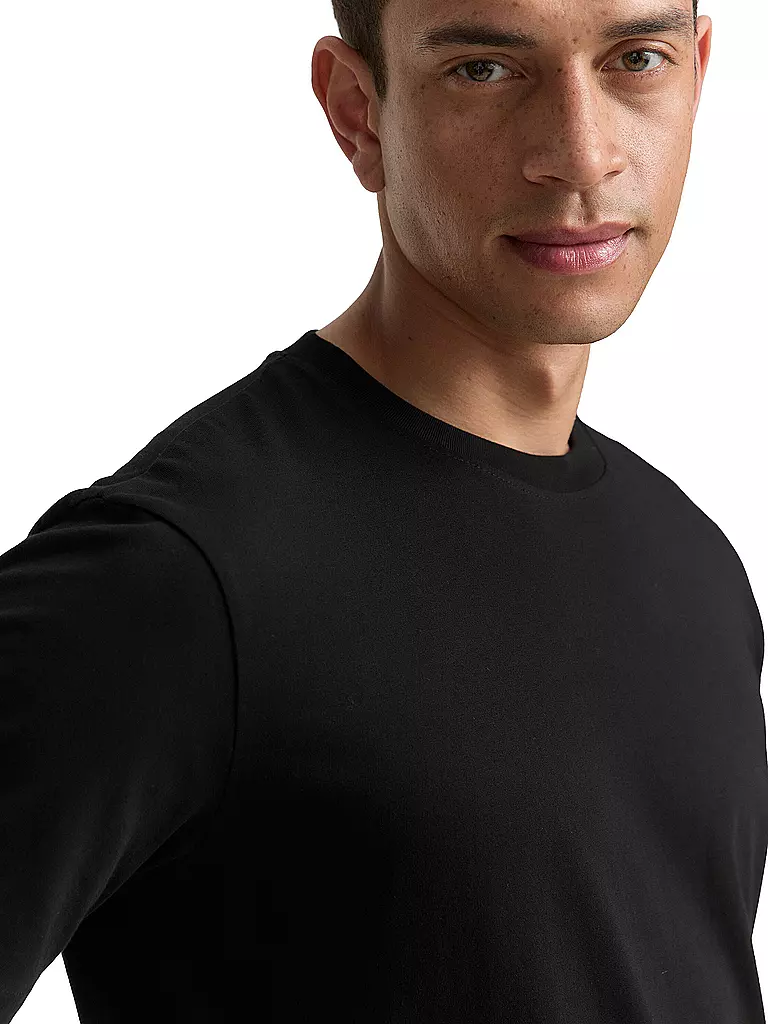 TOM TAILOR | T-Shirt 2er Pkg. | schwarz
