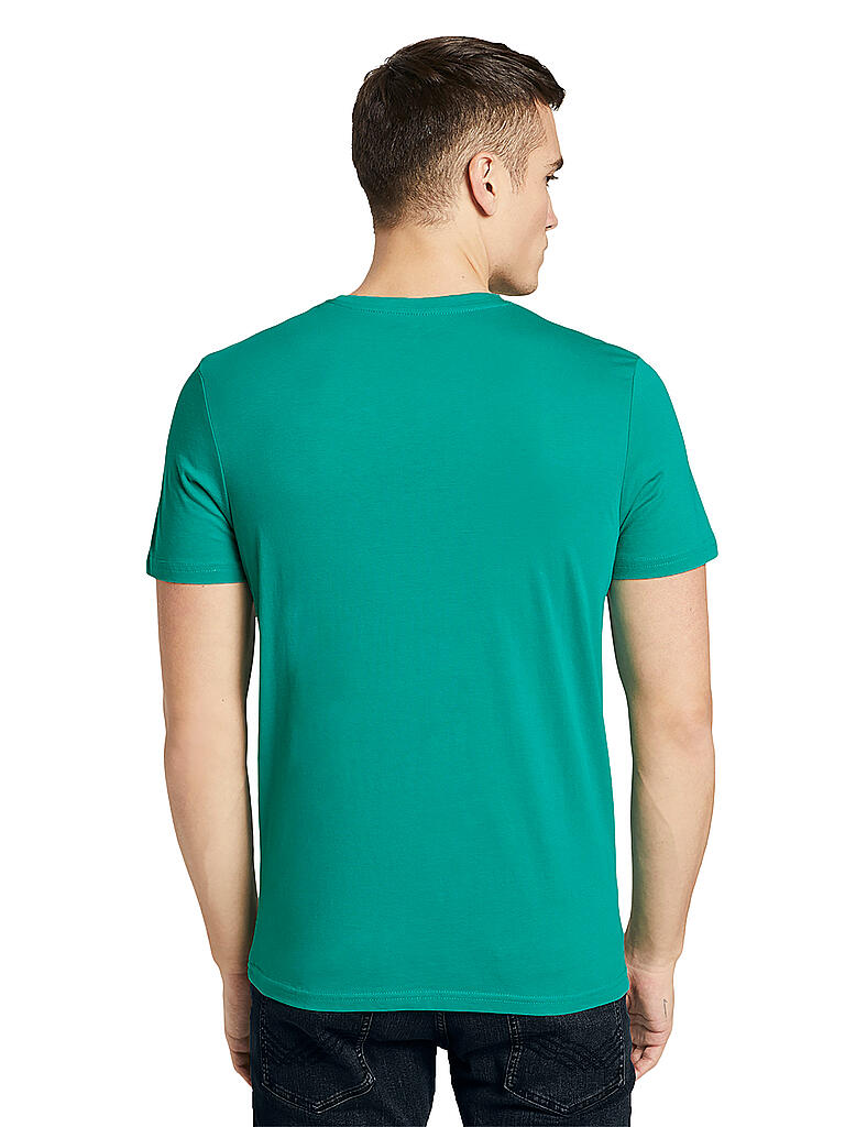 TOM TAILOR | T-Shirt Regular Fit | grün