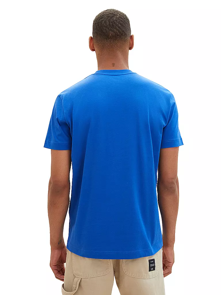 TOM TAILOR | T-Shirt Regular Fit | blau