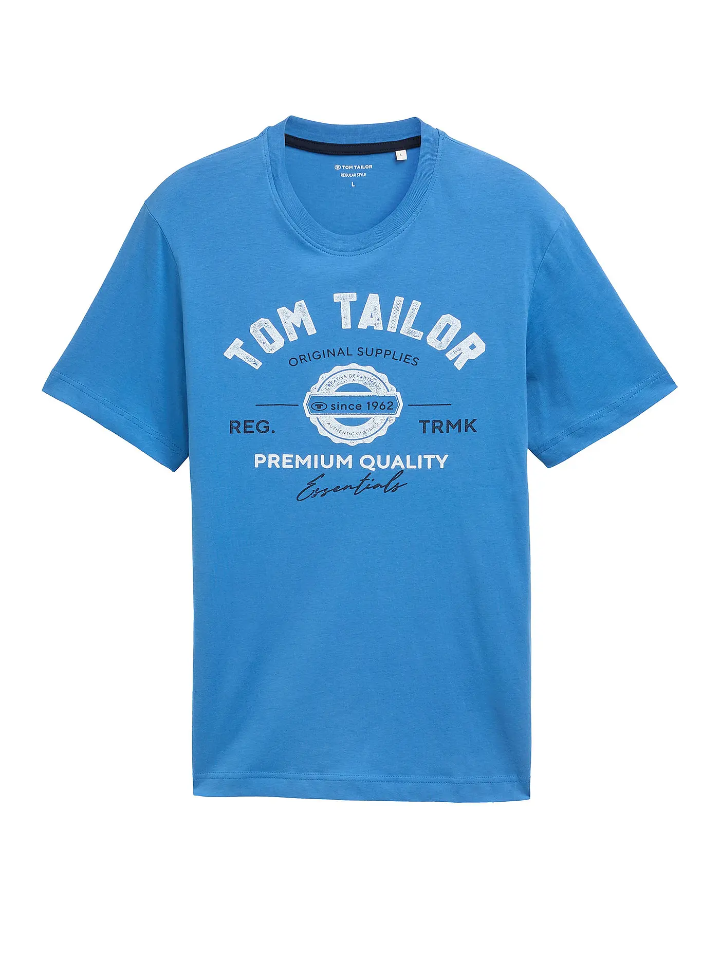 TOM TAILOR | T-Shirt  | blau