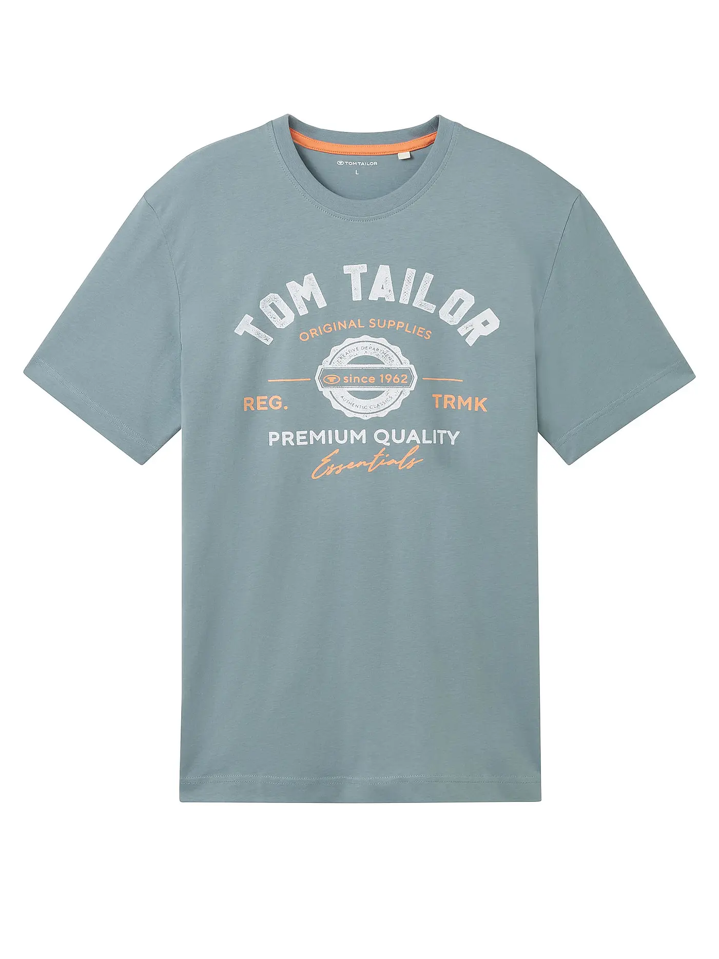 TOM TAILOR | T-Shirt  | blau