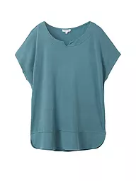 TOM TAILOR | T-Shirt  | petrol