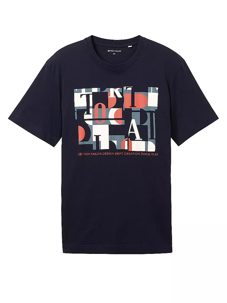 TOM TAILOR | T-Shirt | blau