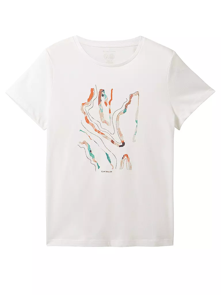 TOM TAILOR | T-Shirt | creme
