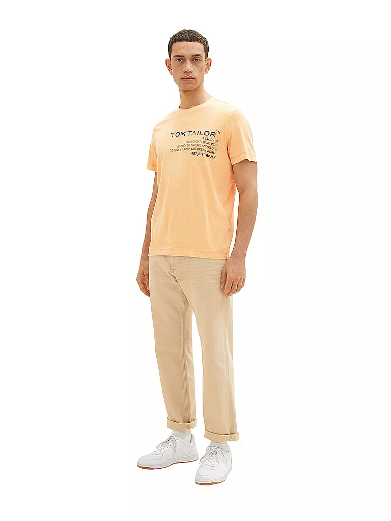 TOM TAILOR | T-Shirt | orange