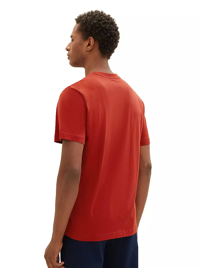 TOM TAILOR | T-Shirt | rot