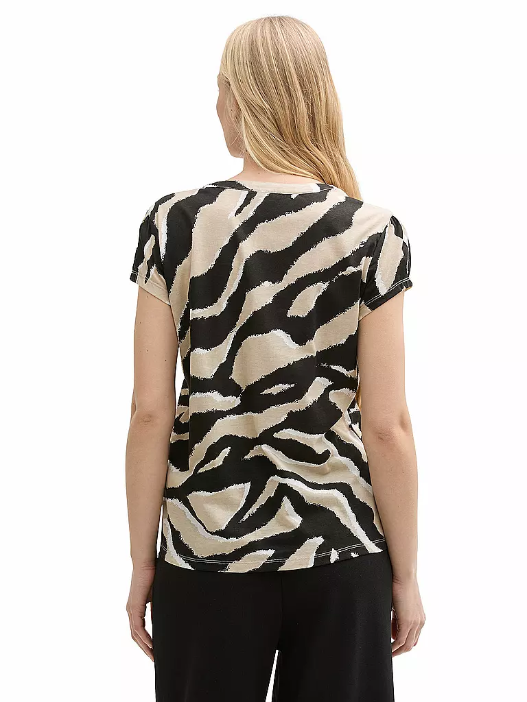 TOM TAILOR | T-Shirt | schwarz
