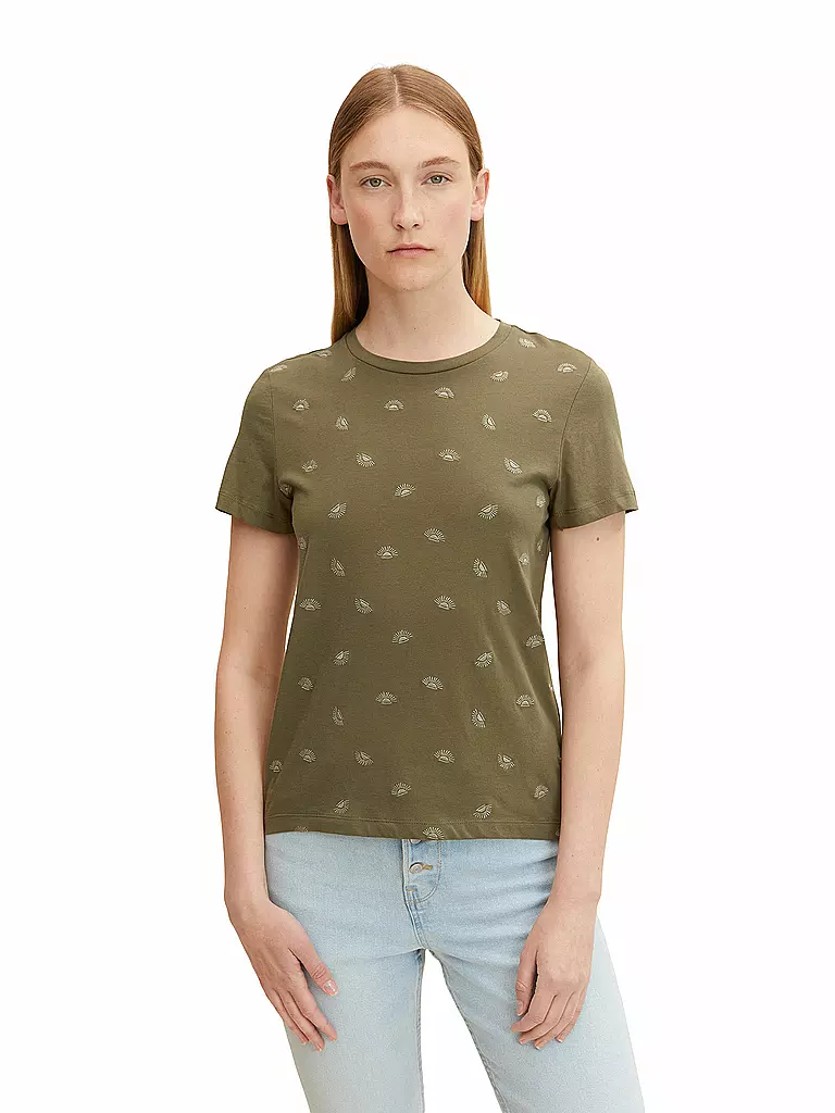 TOM TAILOR | T-Shirt | olive