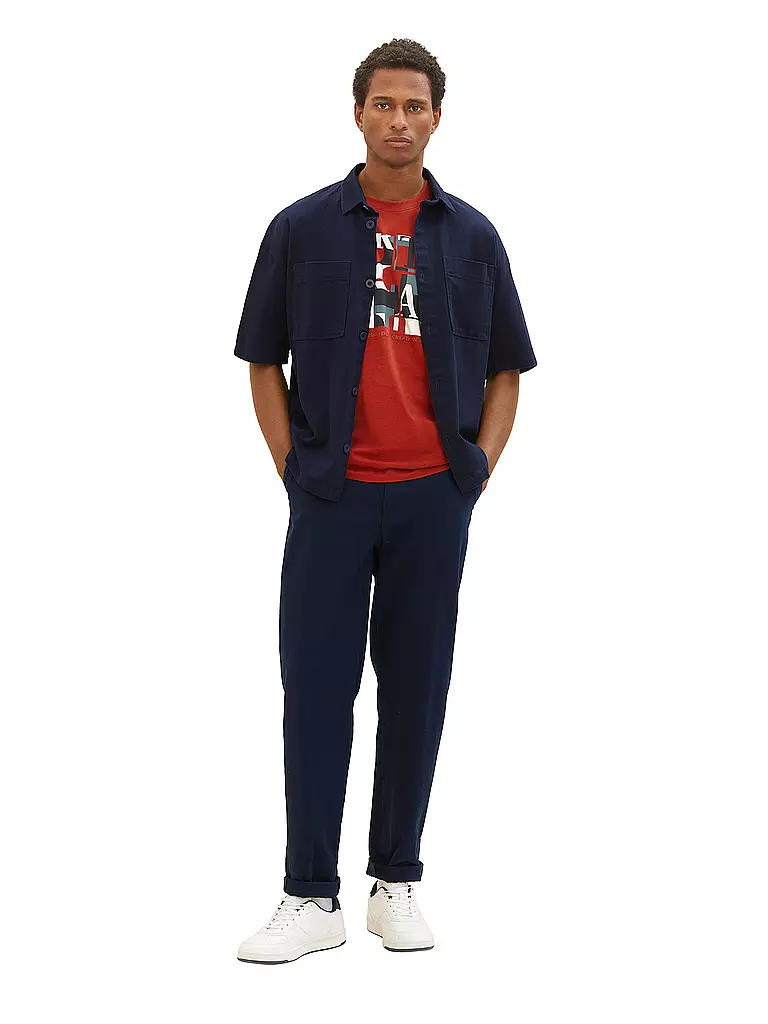 TOM TAILOR | T-Shirt | rot