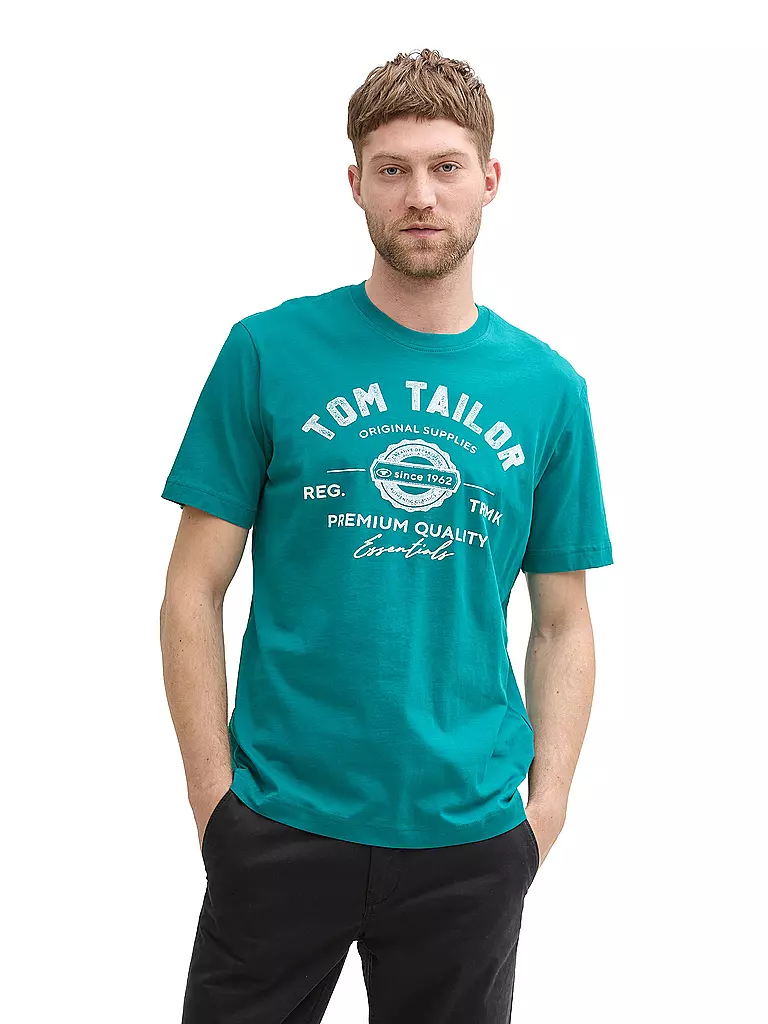TOM TAILOR | T-Shirt | petrol