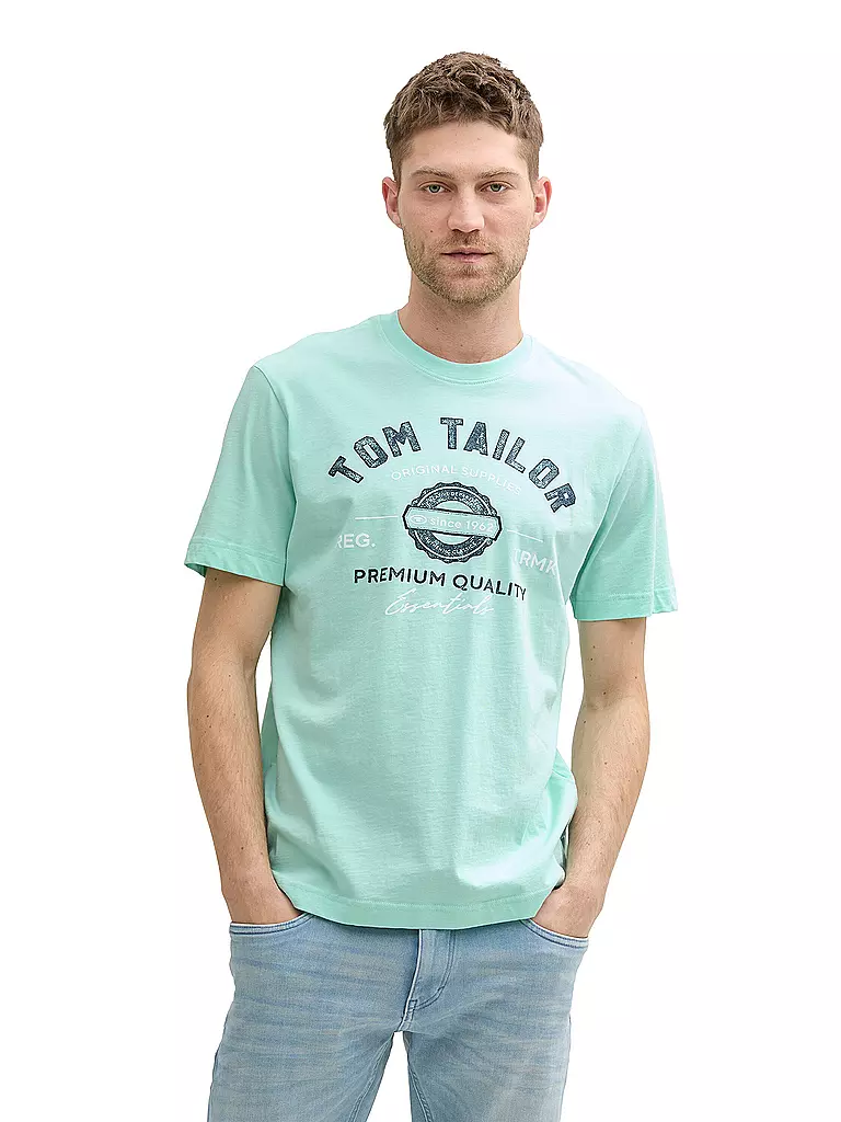 TOM TAILOR | T-Shirt | petrol