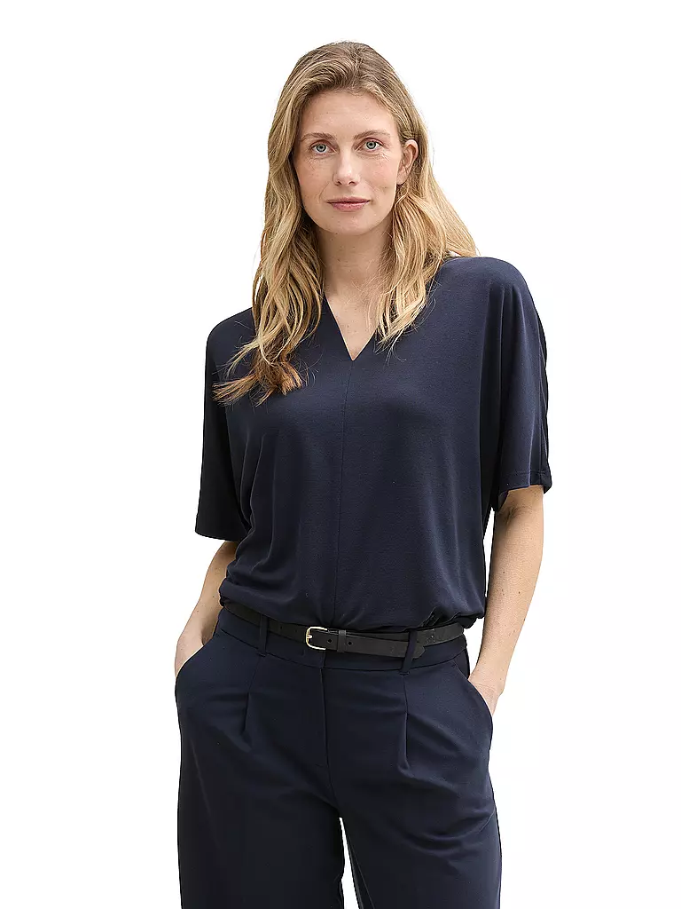 TOM TAILOR | T-Shirt | dunkelblau