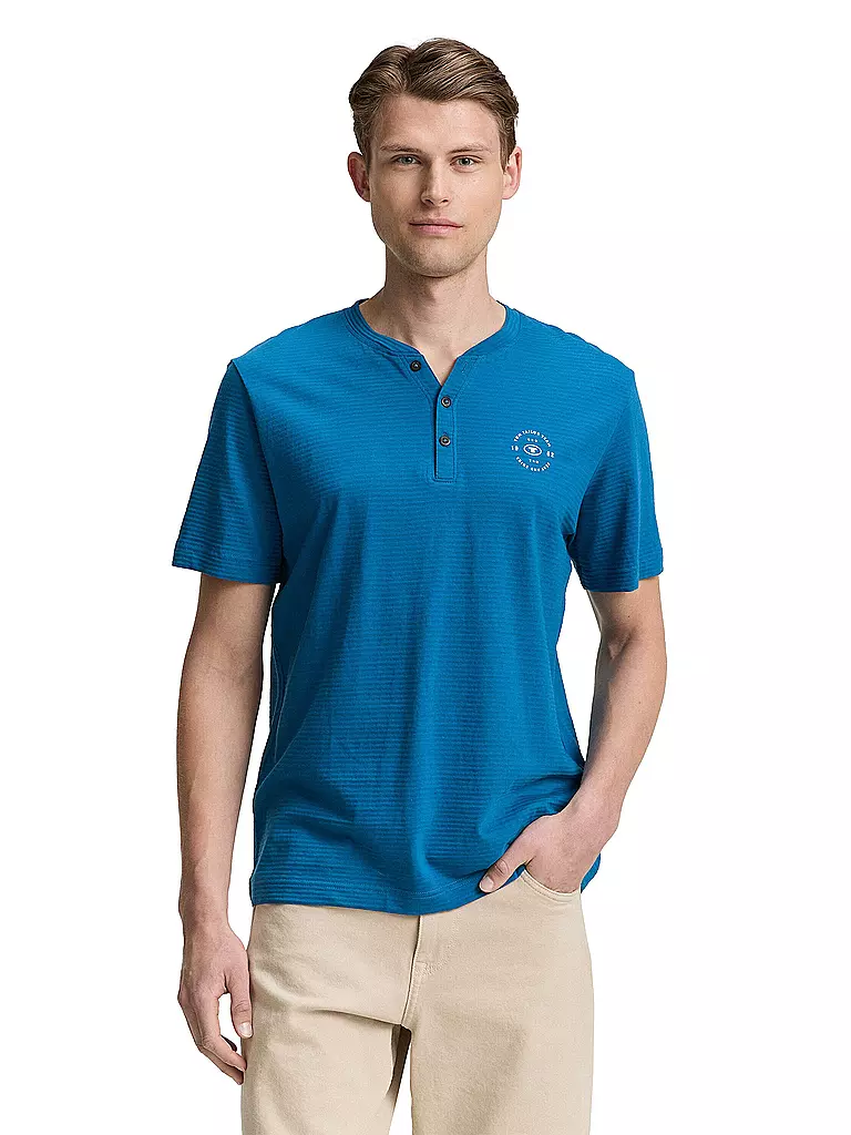 TOM TAILOR | T-Shirt | dunkelblau
