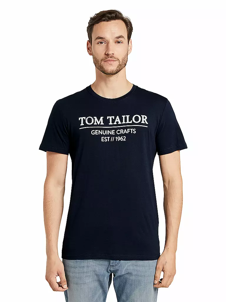 TOM TAILOR | T-Shirt | blau