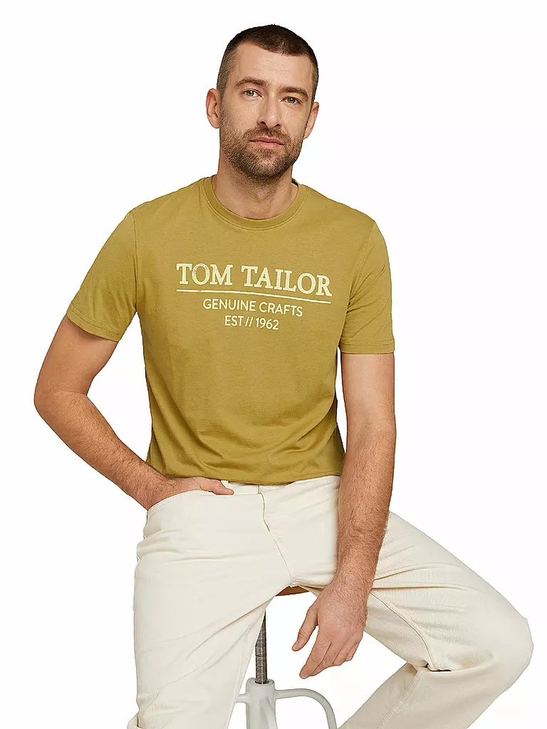 TOM TAILOR | T-Shirt | gruen
