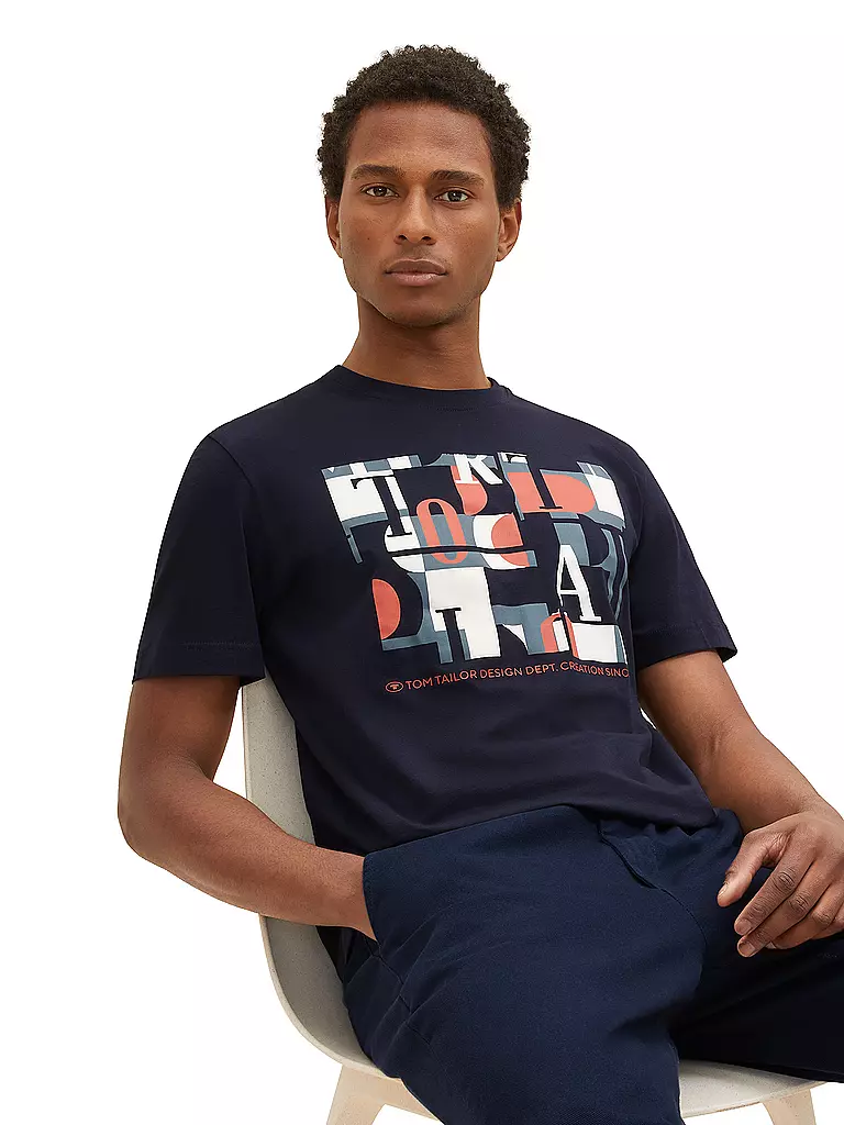 TOM TAILOR | T-Shirt | rot