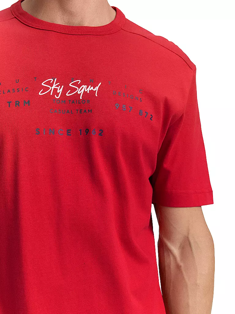 TOM TAILOR | T-Shirt | blau