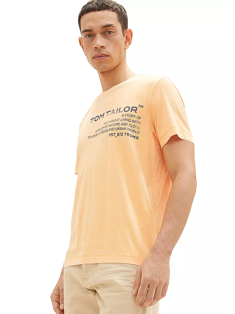 TOM TAILOR | T-Shirt | orange