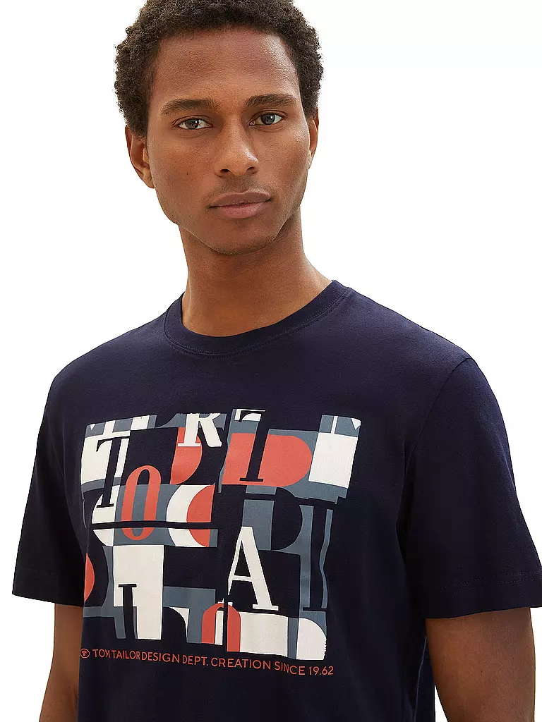 TOM TAILOR | T-Shirt | rot