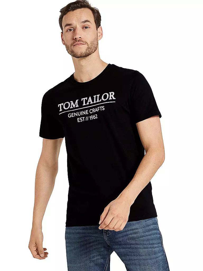 TOM TAILOR | T-Shirt | blau