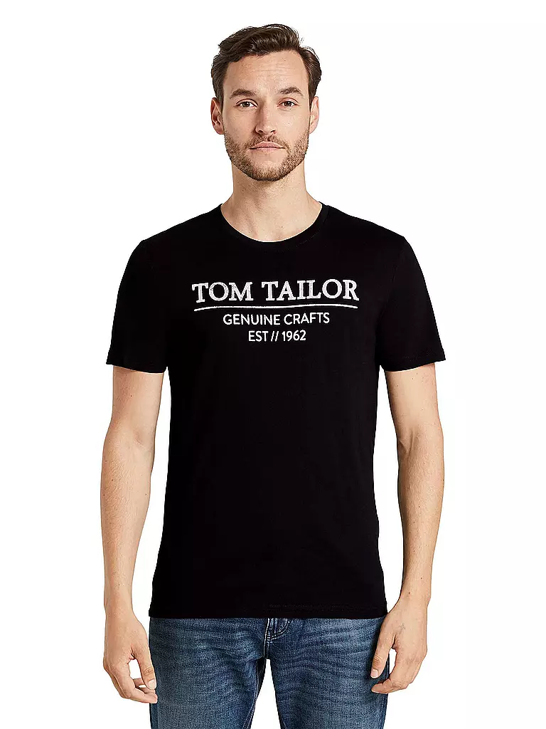 TOM TAILOR | T-Shirt | blau