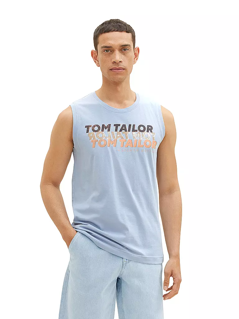 TOM TAILOR | Tanktop | hellblau