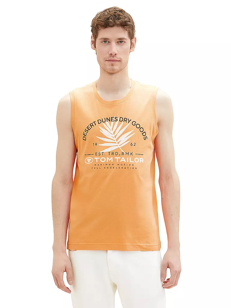 TOM TAILOR | Tanktop | orange