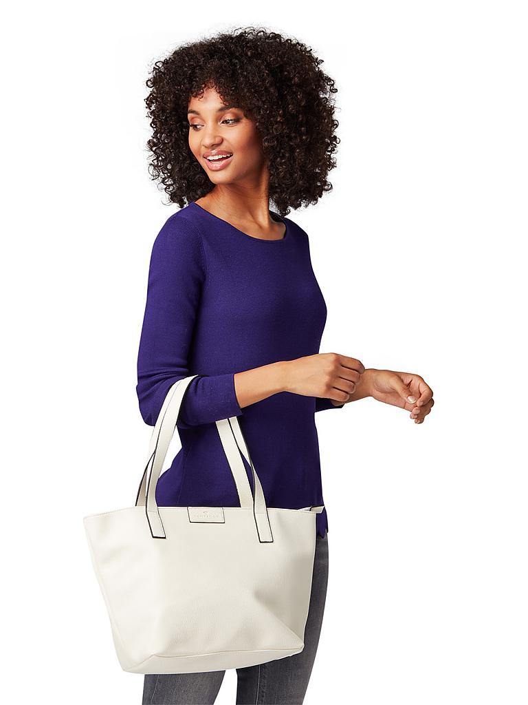 TOM TAILOR | Tasche - Shopper "Miri" | weiß