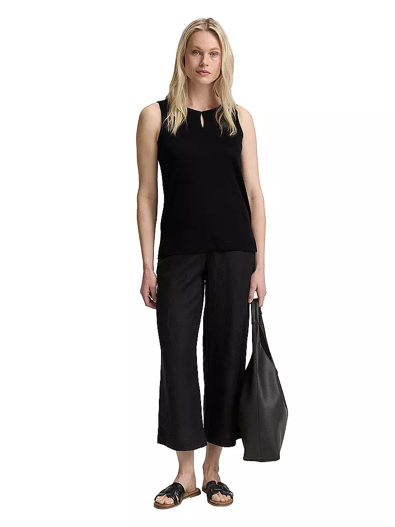 TOM TAILOR | Top  | schwarz