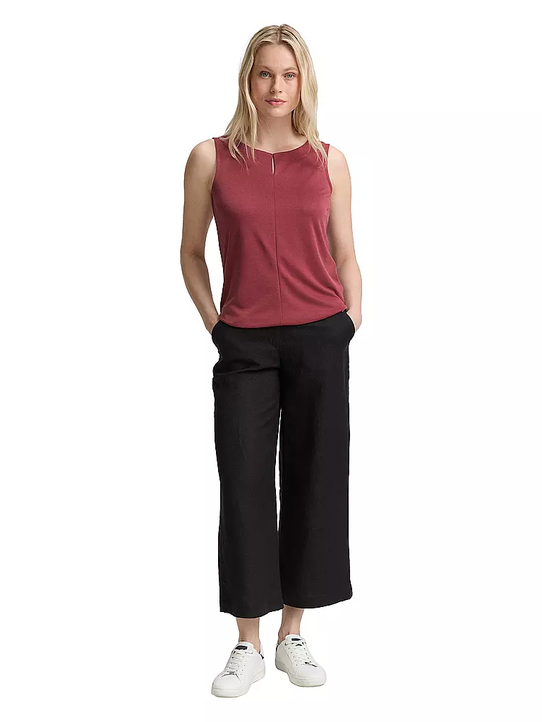 TOM TAILOR | Top  | dunkelrot