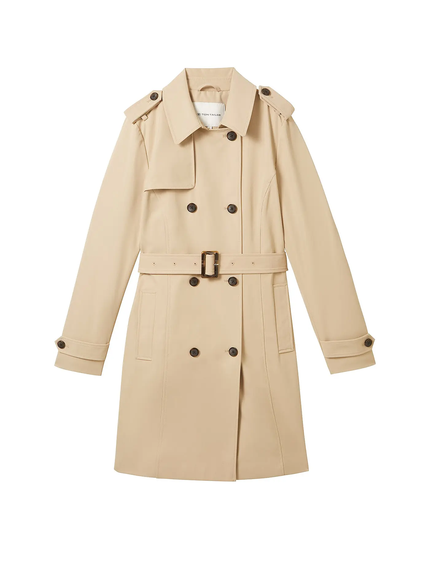 TOM TAILOR | Trenchcoat  | beige