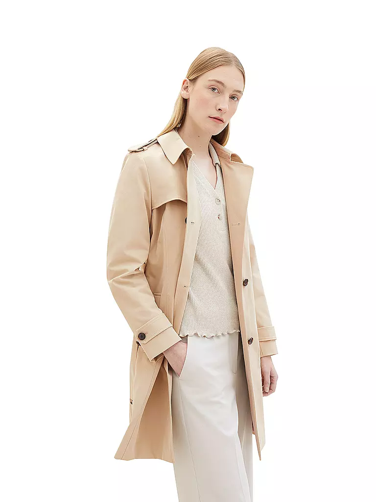 TOM TAILOR | Trenchcoat  | beige