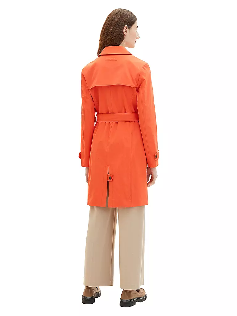 TOM TAILOR | Trenchcoat | orange