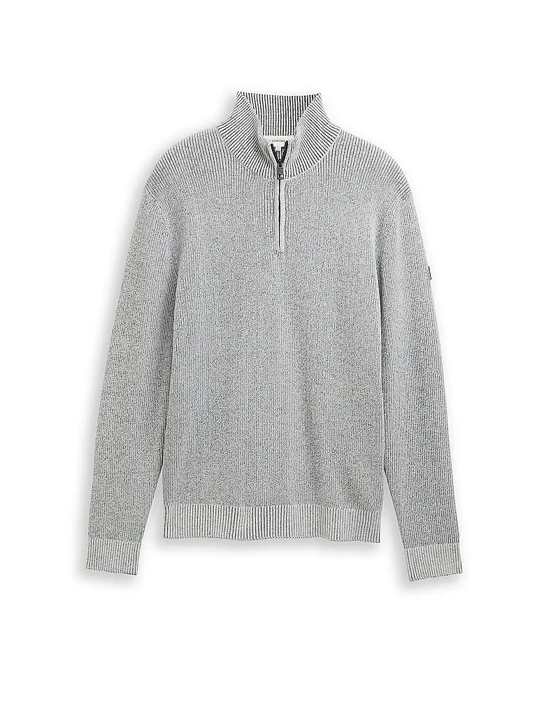 TOM TAILOR | Troyer Pullover  | Weiss