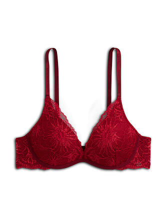 TOMMY HILFIGER | Push Up BH red