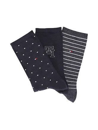 TOMMY HILFIGER | Geschenkeset Socken 3er Pkg. navy