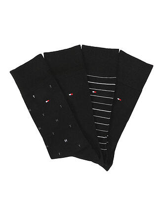 TOMMY HILFIGER | Socken 4er Pkg black 