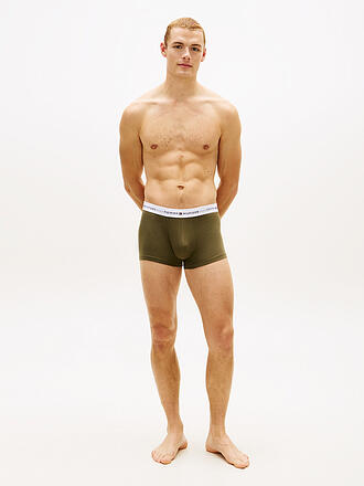 TOMMY HILFIGER | Pants 3er Pkg. black / army green / trim stripe