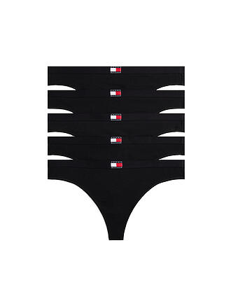 TOMMY HILFIGER | String 5er Pkg. black
