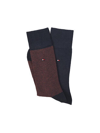 TOMMY HILFIGER | Socken 2er Pkg chestnut navy