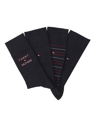 TOMMY HILFIGER | Socken 4er Pkg navy