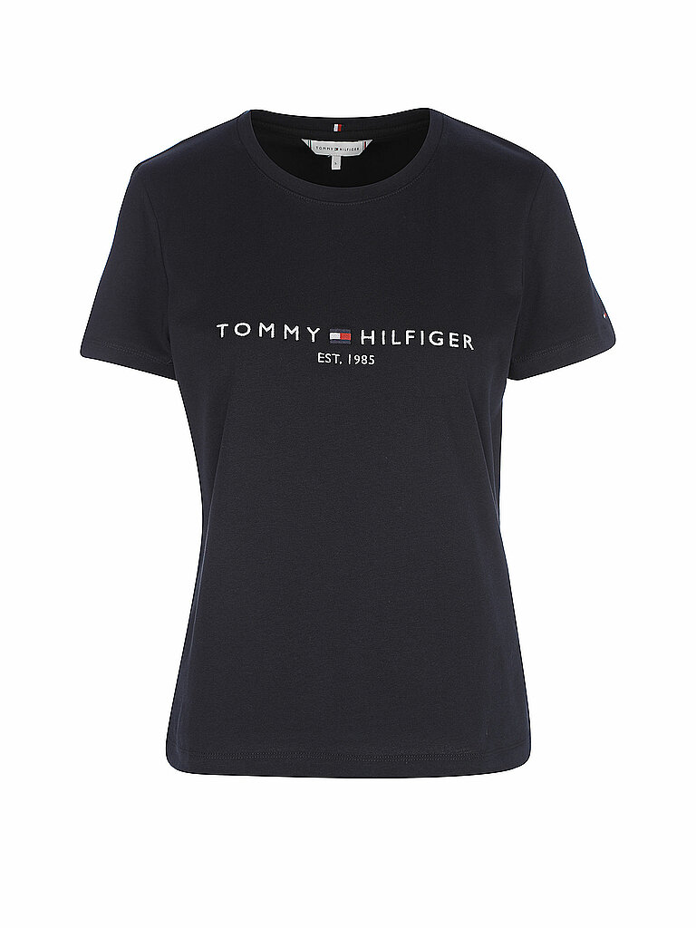 T-Shirt Regular Fit dunkelblau S damen
