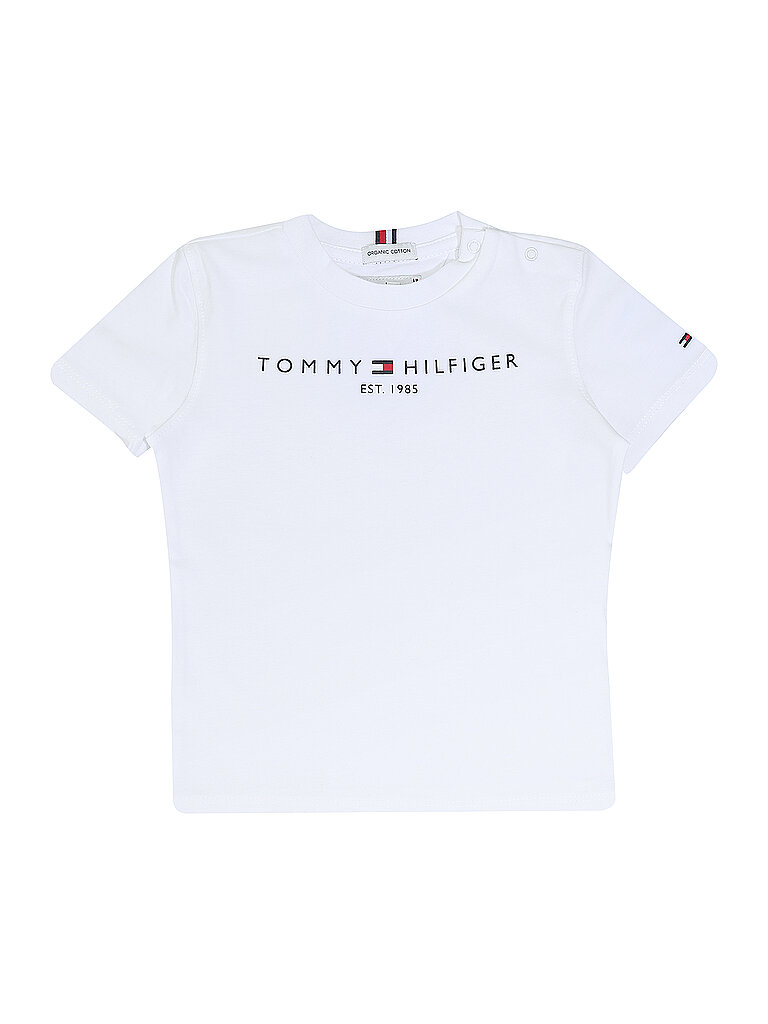 TOMMY HILFIGER Jungen T-Shirt weiss | 92