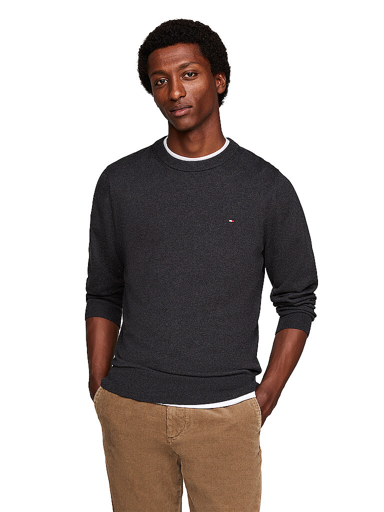 TOMMY HILFIGER Pullover grau | S