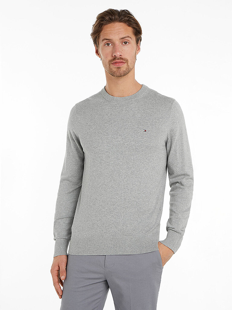 TOMMY HILFIGER Pullover hellgrau | S