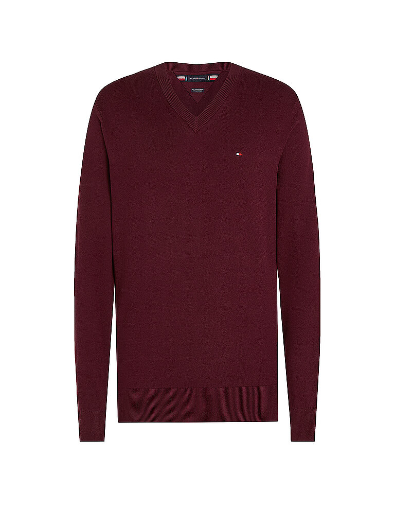 TOMMY HILFIGER Pullover dunkelrot | S