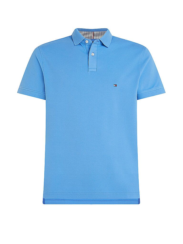 TOMMY HILFIGER Poloshirt Regular Fit hellblau | M