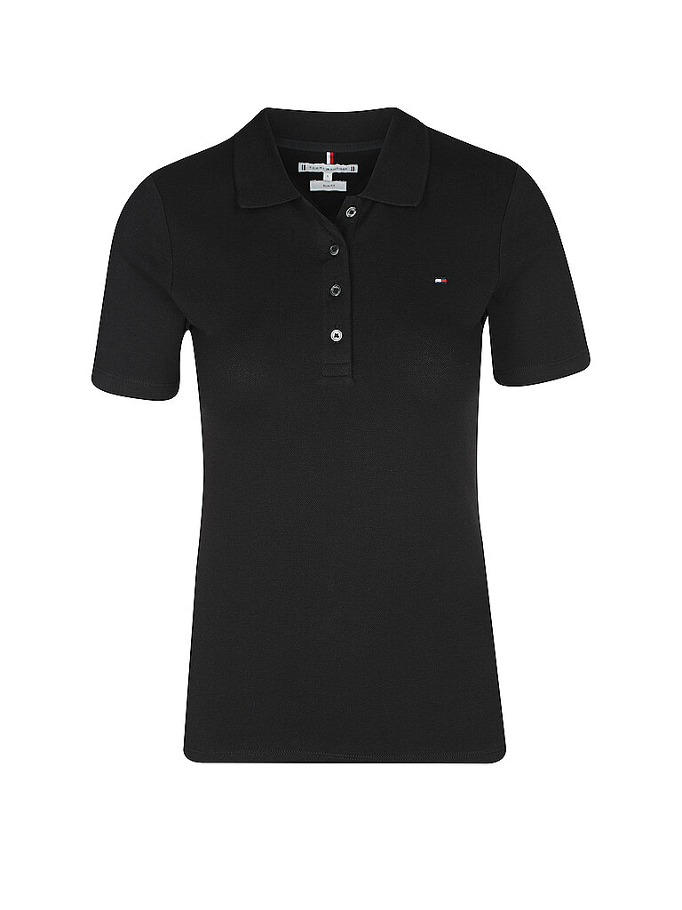Poloshirt 1985 schwarz XS damen
