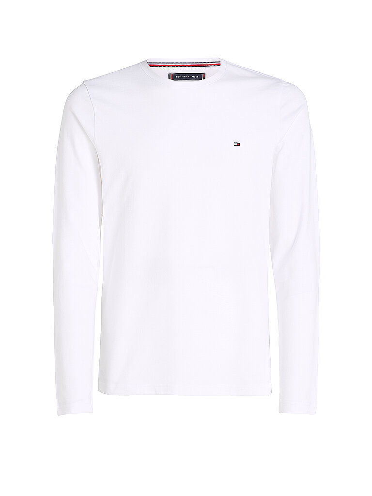 Langarmshirt weiss XL herren